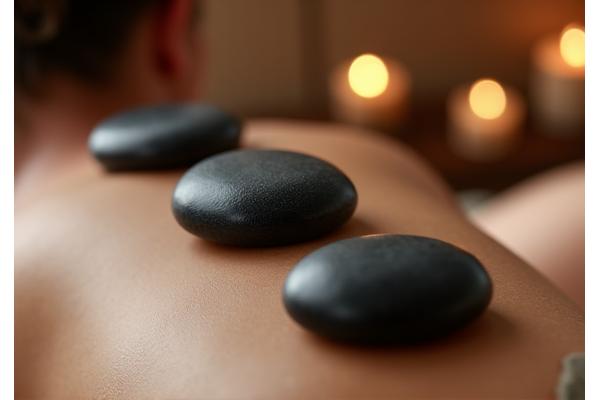 Hot Stone Therapy mit warmen Alpensteinen