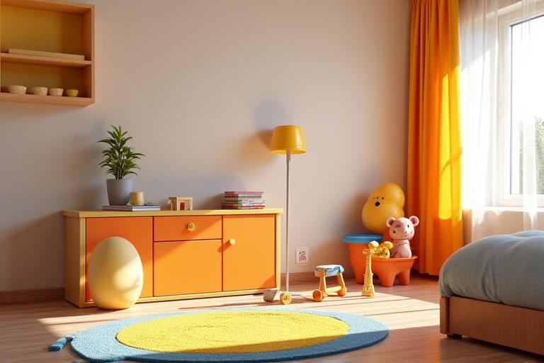 Helles Kinderzimmer in einer Familien-Suite des Alpenblick Hotels mit Spielsachen